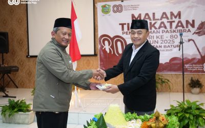 MALAM TIRAKATAN DAN PENGUKUHAN ANGGOTA PASKIBRAKA KECAMATAN BATUR TAHUN 2025